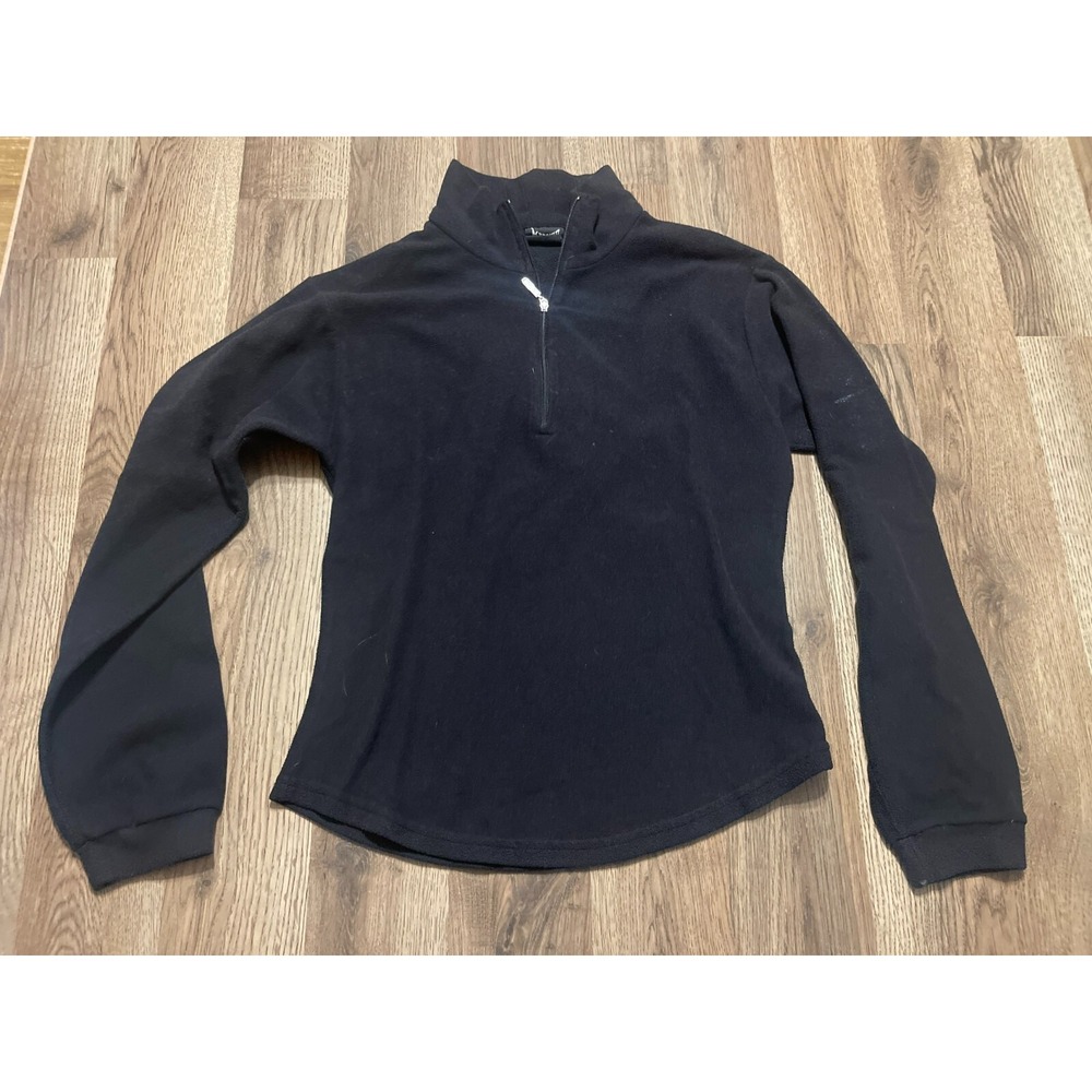MARKER Sweater, Women's Size Small, Black, 1/4 Zip, Fleece, Polartec